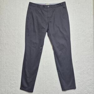 Perk Slim Fit Stretch Pants Navy Chino Khakis Feel Good Trouser Classic